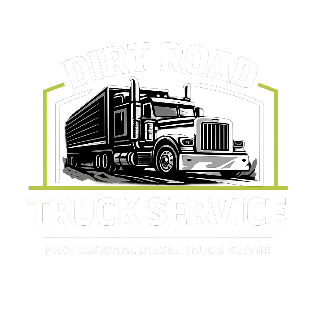 Dirt Road Truck Service Logo